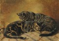 Two cats - John Frederick Herring Snr