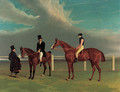 The Colonel, a chestnut racehorse, winner of the Great St. Leger Stakes, Doncaster, 1828, with William Scott up, the Hon. Edward Petre - John Frederick Herring Snr