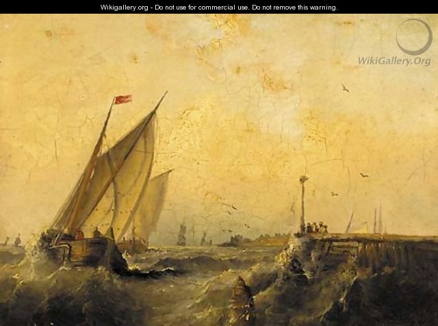 Leaving harbour, Le Havre - John H. Wilson