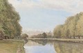 Hampton Court Palace from the Long Water - John Fulleylove