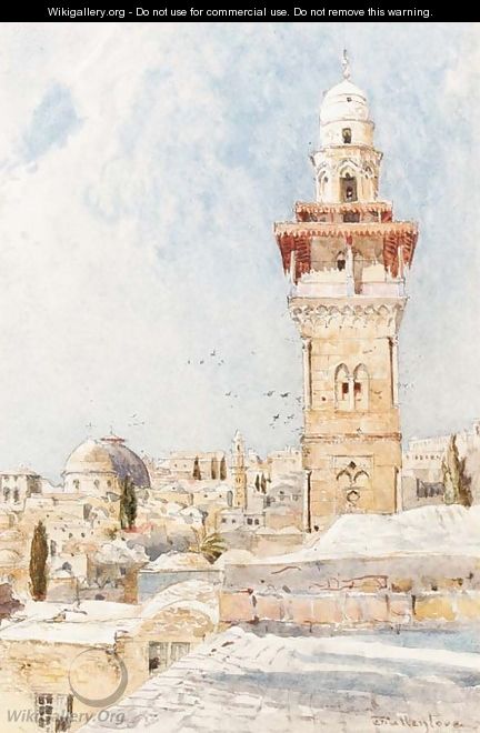 A minaret, Cairo - John Fulleylove