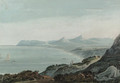 View of Killiney Bay, Bray Head and the mountains of Co. Wicklow from the Hill of Dalkey - John Henry Campbell