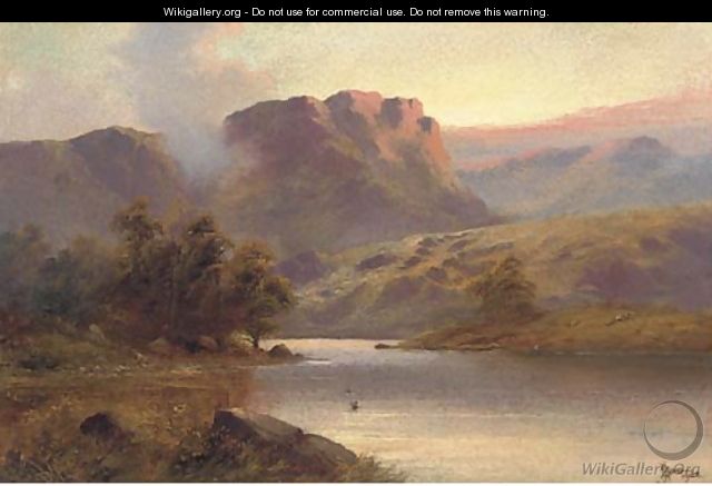 A lakeland landscape - John Henry Boel
