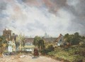 View of the City of London from Sir Richard Steele's Cottage, Hampstead - John Constable