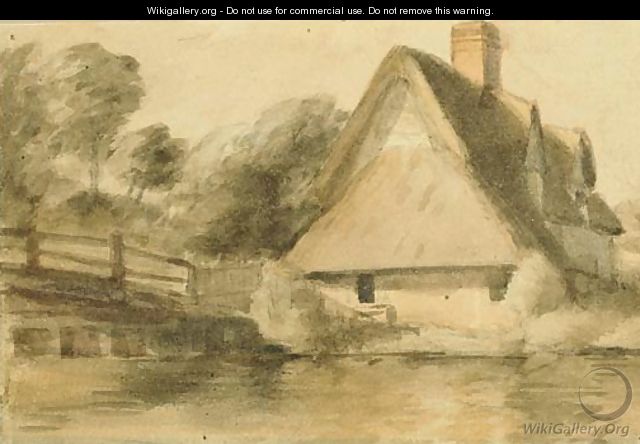 Bridge Cottage and Flatford Bridge - John Constable
