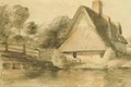 Bridge Cottage and Flatford Bridge - John Constable