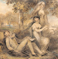 The poet's muses - John Downman