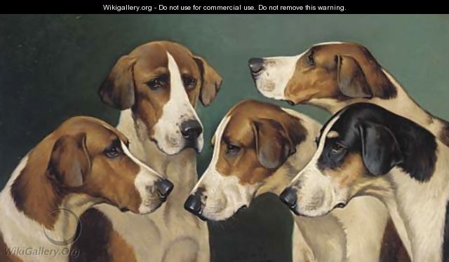 Five hounds - John Alfred Wheeler