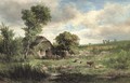 A country idyll - Johannes Warnardus Bilders