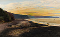 Whitby Sands, sunset - John Atkinson Grimshaw