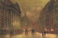 The Mansion House, London - John Atkinson Grimshaw