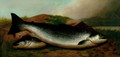 Salmon on a River Bank - John Russell
