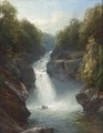 A Welsh waterfall - John Brandon Smith