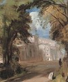St Mary's Church, East Bergholt, sketch - John Constable