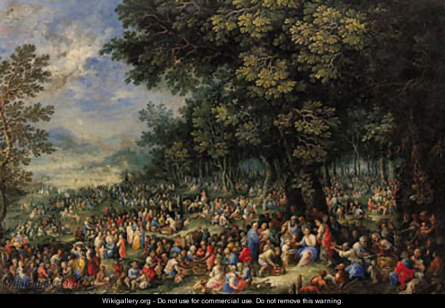The Feeding of the Five Thousand - Johannes Jacob Hartmann
