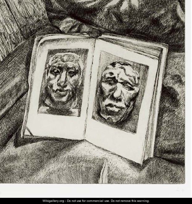 The Egyptian Book (H. 49) - Lucian Freud