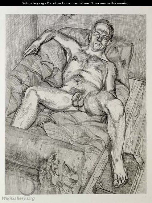Man Posing (H. 27) - Lucian Freud