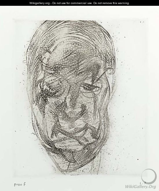Lawrence Gowing (Hartley 9) - Lucian Freud