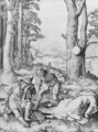 Mahomet and the Monk Sergius - Lucas Van Leyden