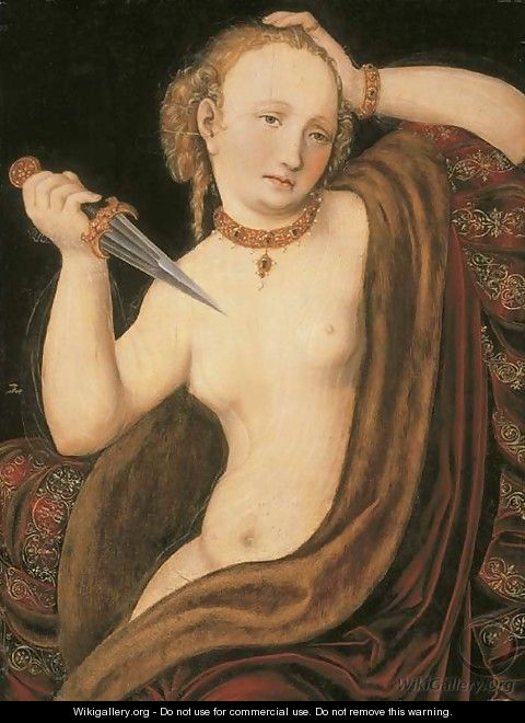 Lucretia - Lucas The Younger Cranach