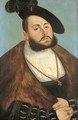 Portrait of the Elector John Frederick the Magnanimous of Saxony (1503-1554), half-length - Lucas The Elder Cranach