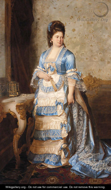 Portrait of a Lady - Ludwig Graaf
