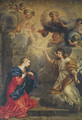 The Annunciation - Ludovico Mazzanti