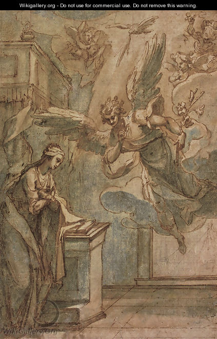 The Annunciation - Lodovico Cardi Cigoli