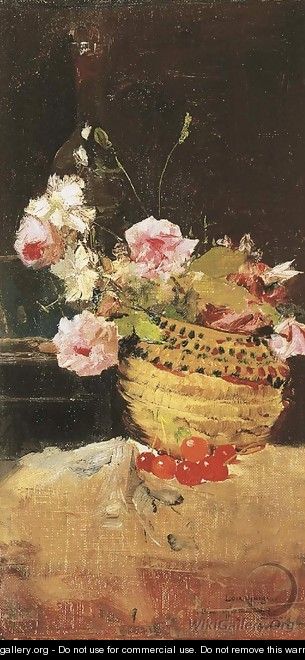 Still life with flowers - Luigi Loir