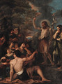 Saint John the Baptist preaching to the multitude - Luigi Garzi