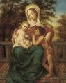 Madonna and child with Saint John the Baptist - Ludwig Windschmitt