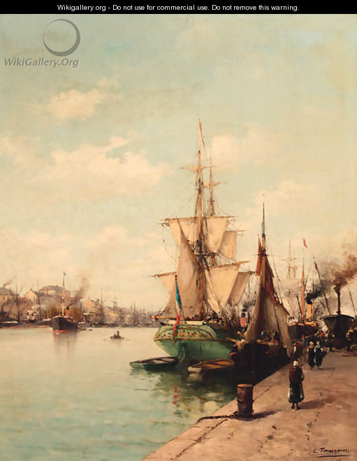 The Port of Bruges - Louis Timmermans