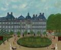 Le jardin du Luxembourg - Louis Vivin