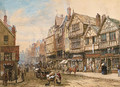 Bridge Street, Chester - Louise Rayner