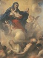 The Madonna and Child with Souls in Purgatory - Luca Giordano