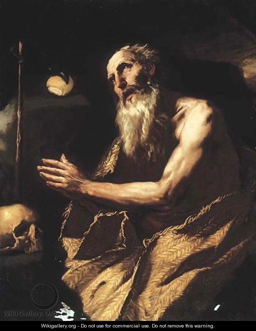 Saint Paul the Hermit - Luca Giordano