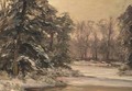 A winter forest - Louis Apol