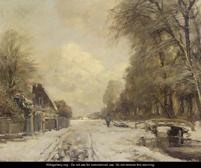 A late afternoon in winter 2 - Louis Apol