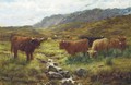 Afternoon on a Perthshire moorland - Louis Bosworth Hurt