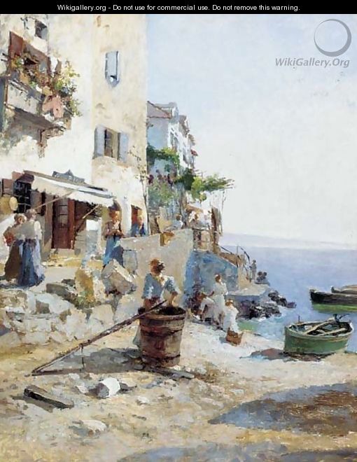 A sunny day on the Amalfi coast - Leo Von Littrow