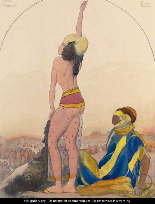 Judith with the Head of Holofernes - Leon (Samoilovitch) Bakst