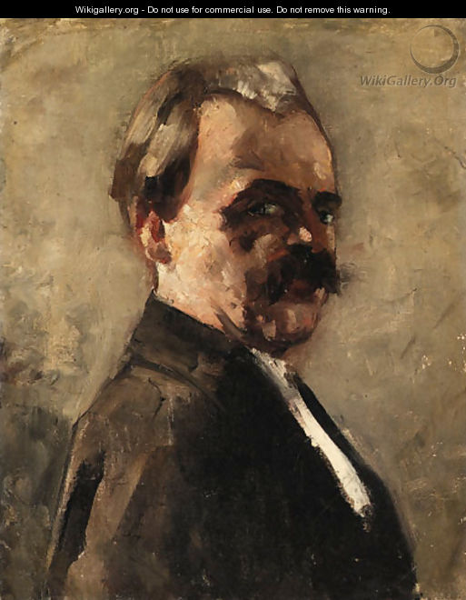 Portrait of a man - Lesser Ury
