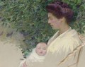 Mother and Baby (Alice Grew and Anita) - Lilla Calbot Perry