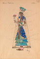 Costume designs for Konek Gorbunok - Konstantin Alexeievitch Korovin