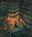 Paris by Night 2 - Konstantin Alexeievitch Korovin