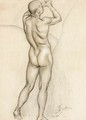 Male Nude - Kuzma Sergeevich Petrov-Vodkin