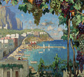 Mediterranean Coastal Scene in Summer - Konstantin Ivanovich Gorbatov