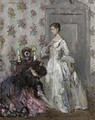 The Debutante (Study for 'Portrait of Mrs. Gari Melchers') - Gari Julius Melchers