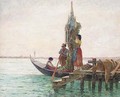 A shrine on the Laguna, Venice - Julius Bodenstein