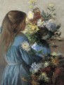 Arranging flowers - Juliette Wytsman